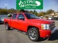 Victory Red 2010 Chevrolet Silverado 1500 LT Crew Cab 4x4