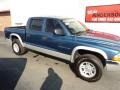 Patriot Blue Pearl - Dakota SLT Quad Cab 4x4 Photo No. 2