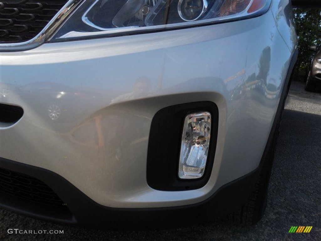 2014 Sorento LX AWD - Bright Silver / Gray photo #5
