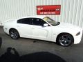 2012 Bright White Dodge Charger R/T  photo #2