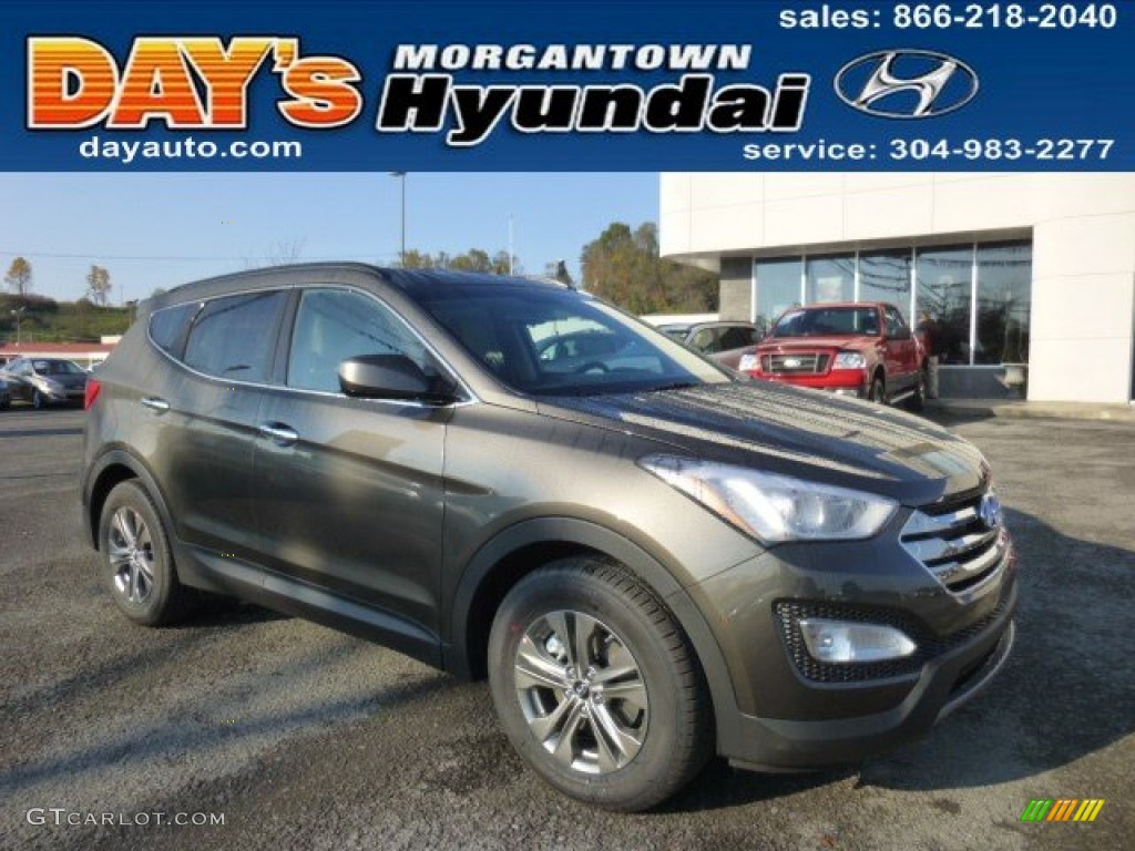 2014 Santa Fe Sport AWD - Cabo Bronze / Beige photo #1