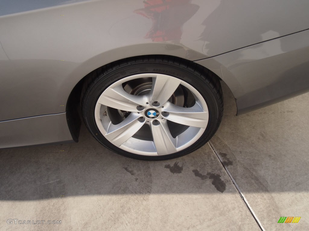 2011 3 Series 328i Coupe - Space Gray Metallic / Beige photo #9