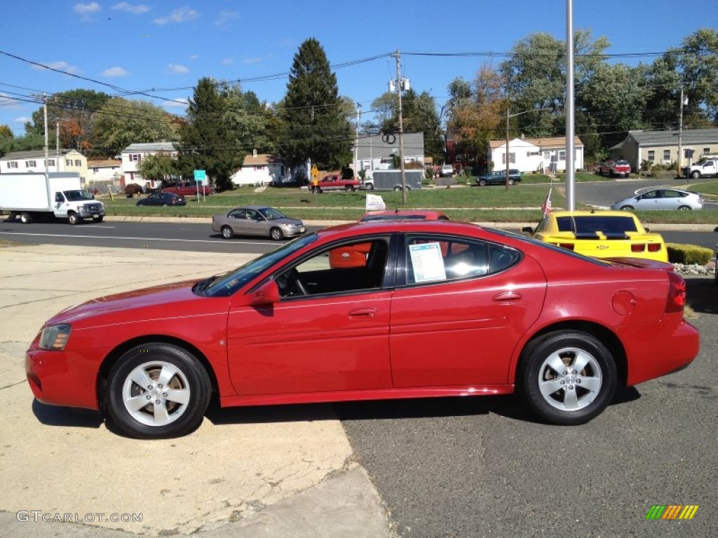 2008 Grand Prix Sedan - Crimson Red / Ebony photo #18