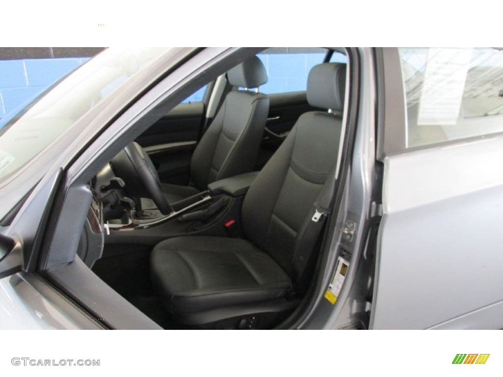 2010 3 Series 328i xDrive Sedan - Space Gray Metallic / Black photo #9