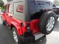 Flame Red - Wrangler Unlimited Sahara 4x4 Photo No. 3