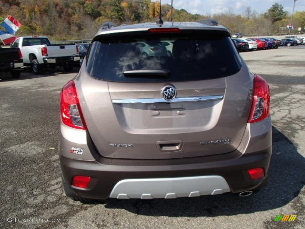 Cocoa Silver Metallic 2014 Buick Encore Convenience AWD Exterior Photo #86993399