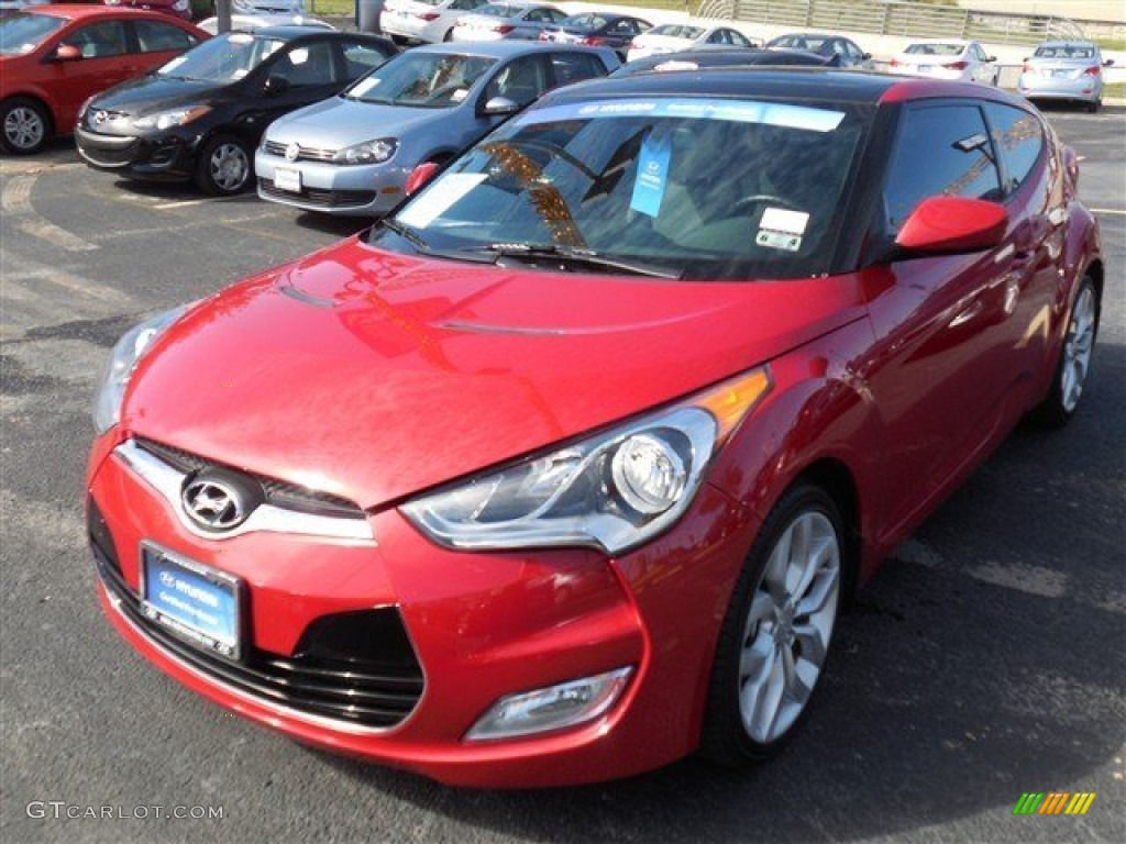 2012 Boston Red Hyundai Veloster 86980604 Photo 3