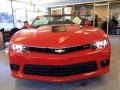 2014 Red Hot Chevrolet Camaro SS/RS Convertible  photo #2