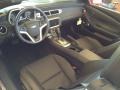 Black 2014 Chevrolet Camaro SS/RS Convertible Interior Color