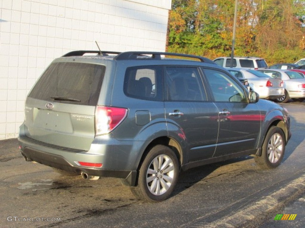 2012 Forester 2.5 X Limited - Sage Green Metallic / Platinum photo #9