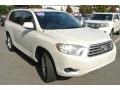 2009 Blizzard White Pearl Toyota Highlander   photo #2
