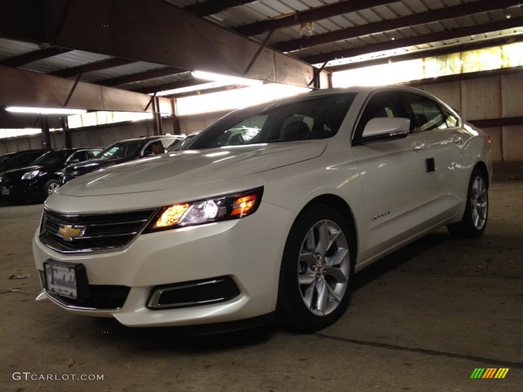 2014 Impala LT - White Diamond Tricoat / Jet Black/Dark Titanium photo #1