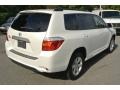 2009 Blizzard White Pearl Toyota Highlander   photo #5