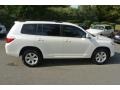 2009 Blizzard White Pearl Toyota Highlander   photo #6
