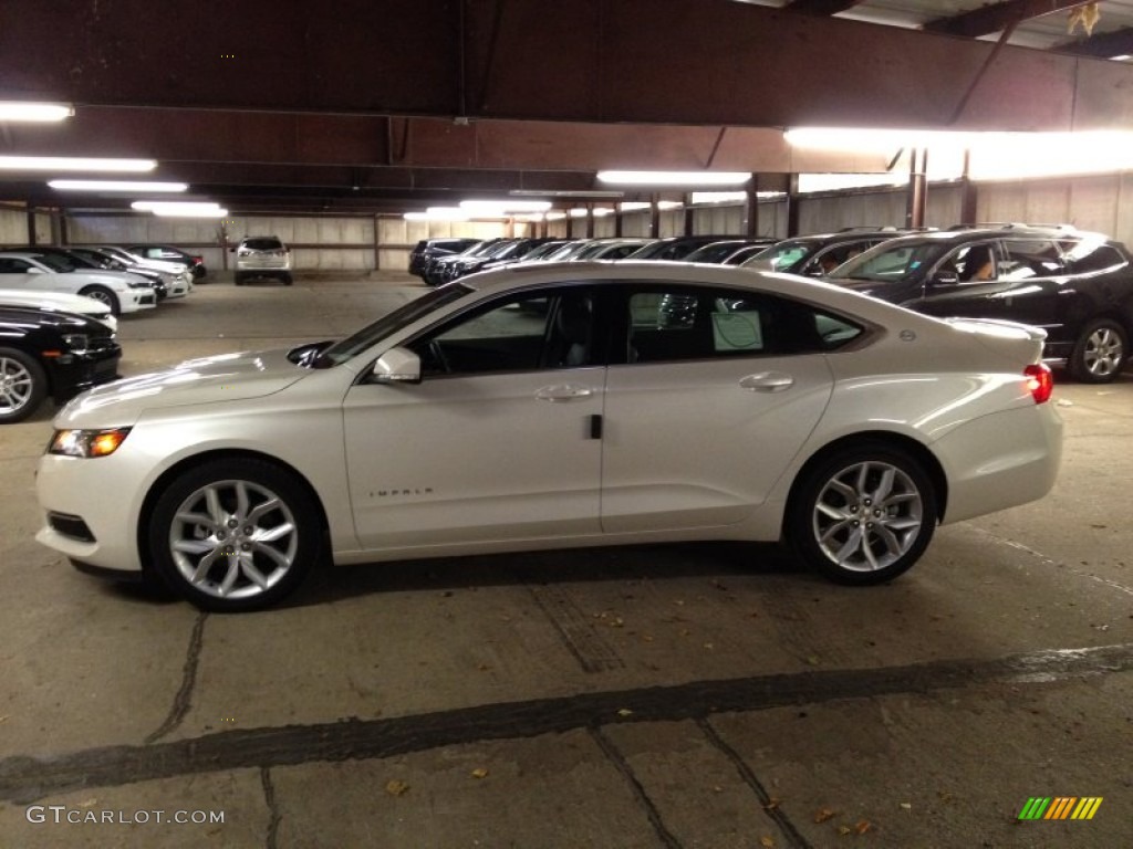 2014 Impala LT - White Diamond Tricoat / Jet Black/Dark Titanium photo #3