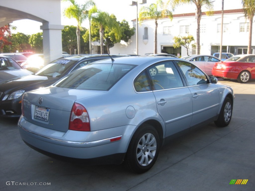 2003 Passat GLS Sedan - Reflex Silver Metallic / Grey photo #2