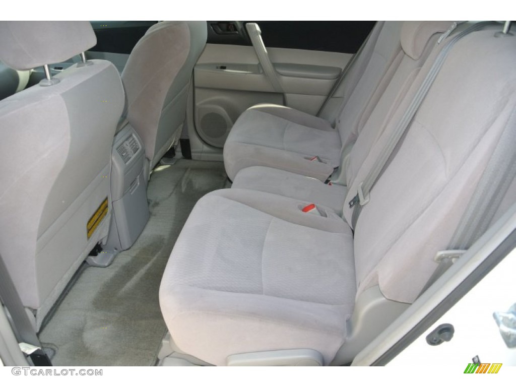 2009 Highlander  - Blizzard White Pearl / Ash photo #17