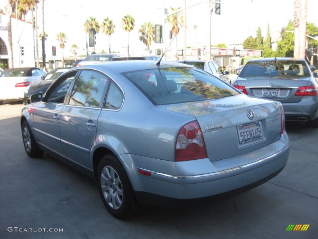 2003 Passat GLS Sedan - Reflex Silver Metallic / Grey photo #4