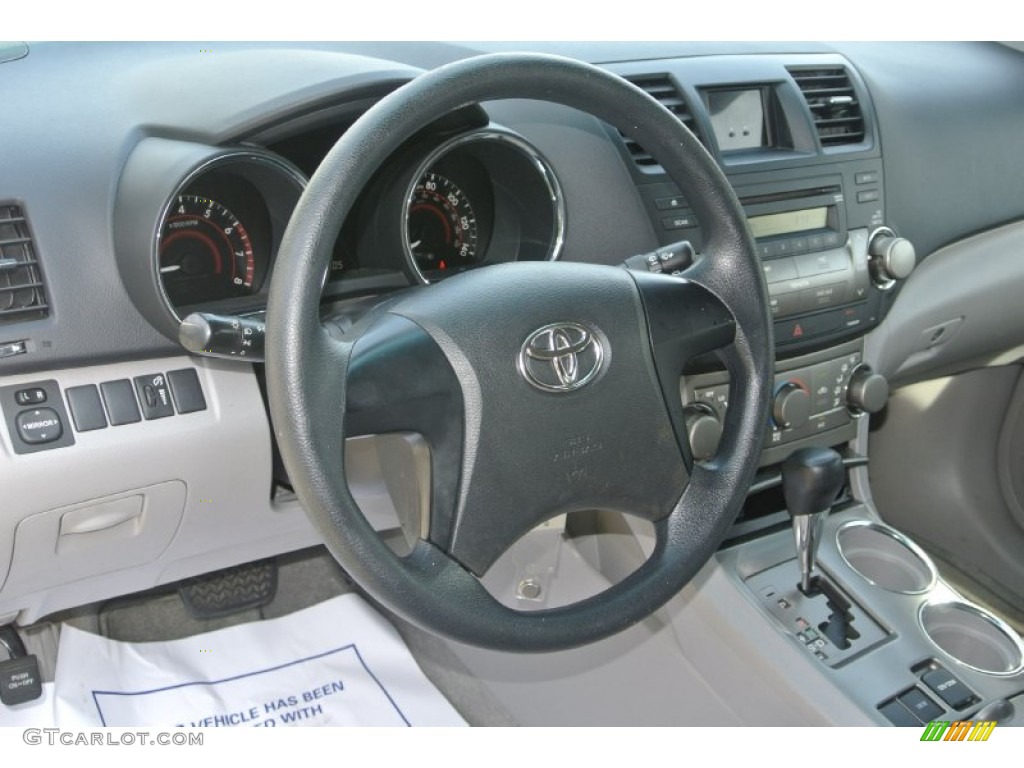 2009 Highlander  - Blizzard White Pearl / Ash photo #25