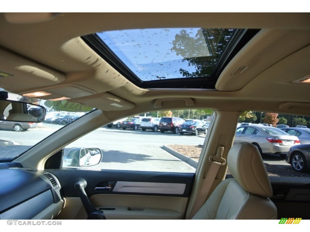 2011 CR-V EX-L 4WD - Opal Sage Metallic / Ivory photo #12