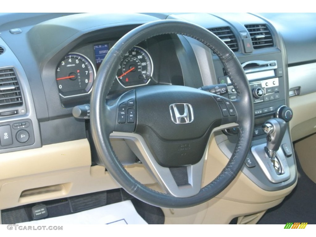 2011 CR-V EX-L 4WD - Opal Sage Metallic / Ivory photo #26