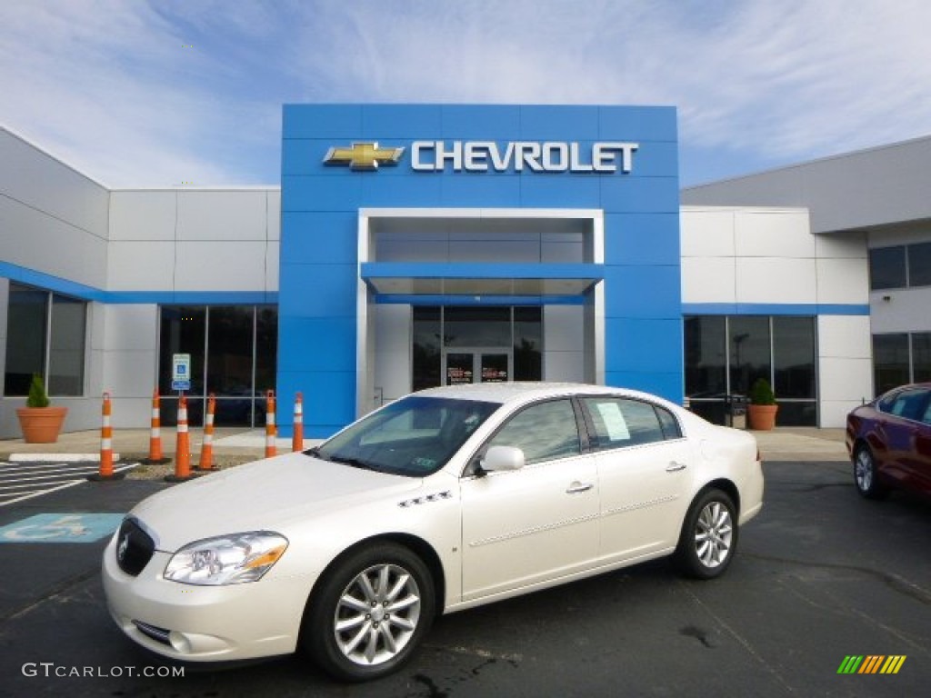 White Diamond Tricoat Buick Lucerne