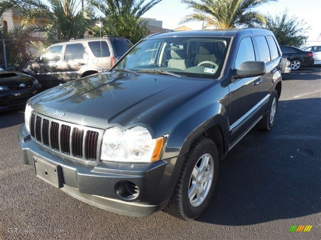 2007 Grand Cherokee Laredo - Steel Blue Metallic / Medium Slate Gray photo #1