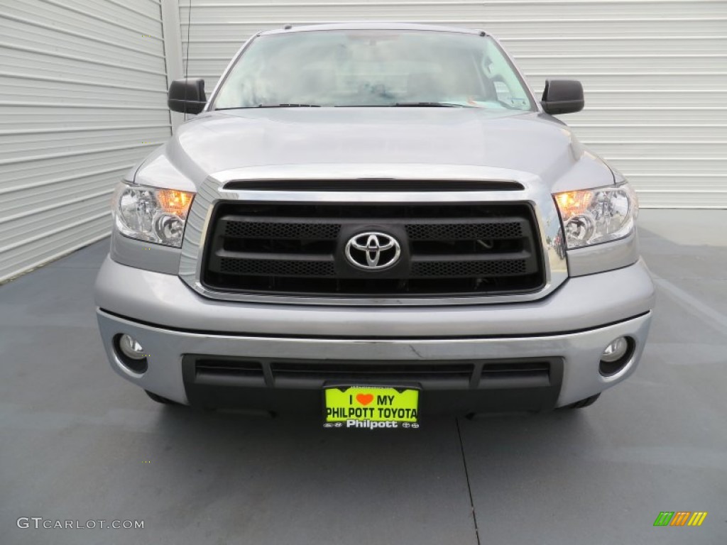 2011 Tundra SR5 CrewMax - Silver Sky Metallic / Graphite Gray photo #9