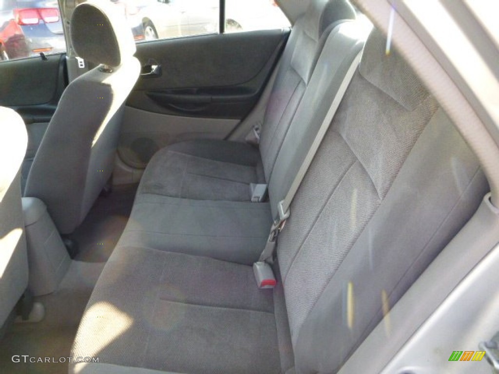 2002 Protege LX - Sunlight Silver Metallic / Off Black photo #9