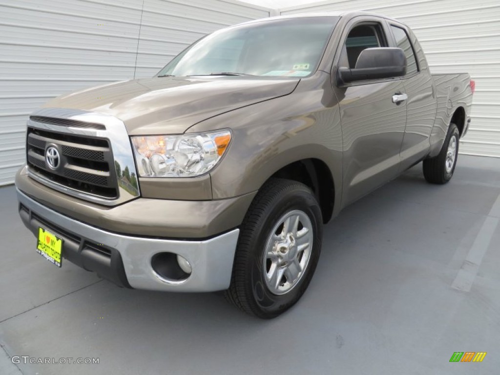 2010 Tundra Double Cab - Pyrite Brown Mica / Graphite Gray photo #7