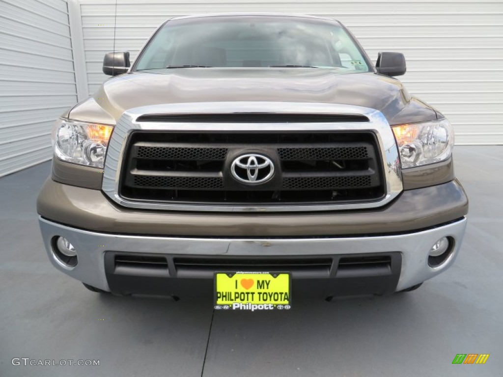 2010 Tundra Double Cab - Pyrite Brown Mica / Graphite Gray photo #8