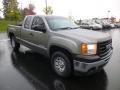 2013 Mocha Steel Metallic GMC Sierra 1500 Extended Cab 4x4  photo #1