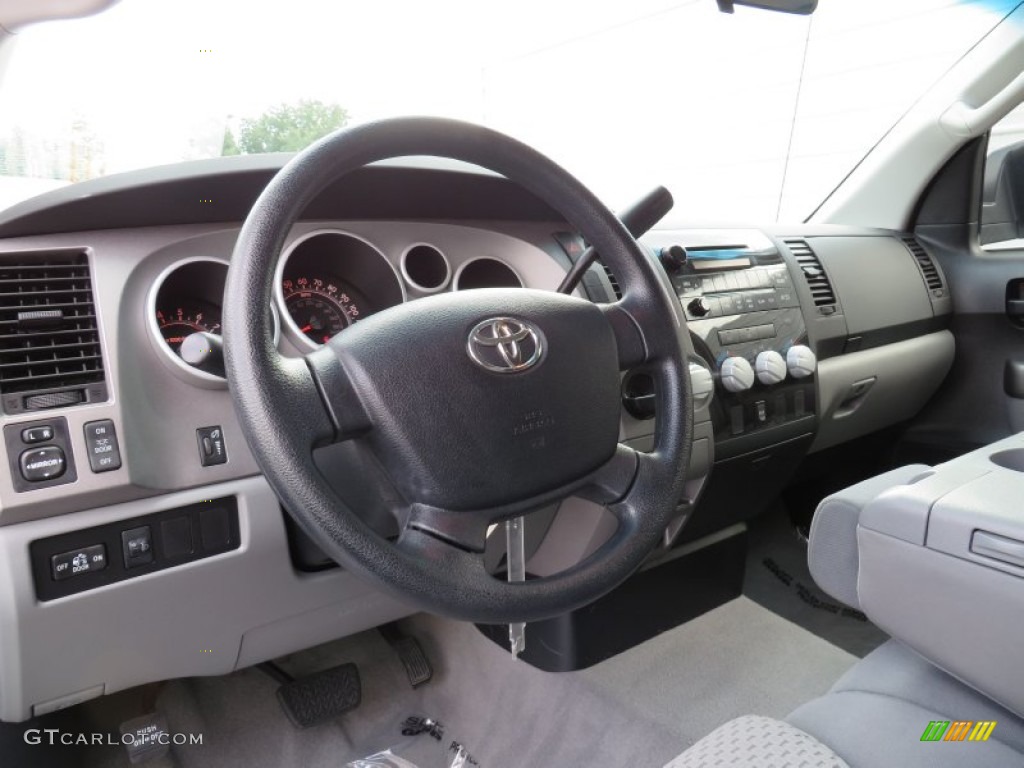 2010 Tundra Double Cab - Pyrite Brown Mica / Graphite Gray photo #35