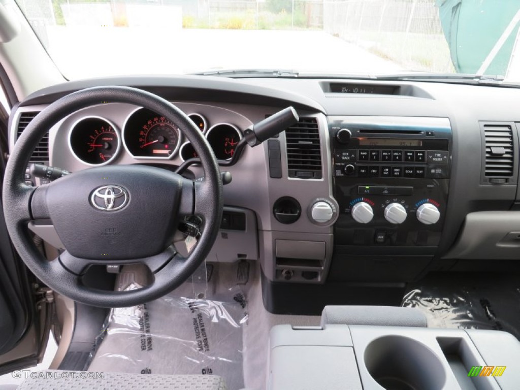 2010 Tundra Double Cab - Pyrite Brown Mica / Graphite Gray photo #38