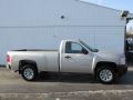 2008 Silver Birch Metallic Chevrolet Silverado 1500 LS Regular Cab 4x4  photo #2