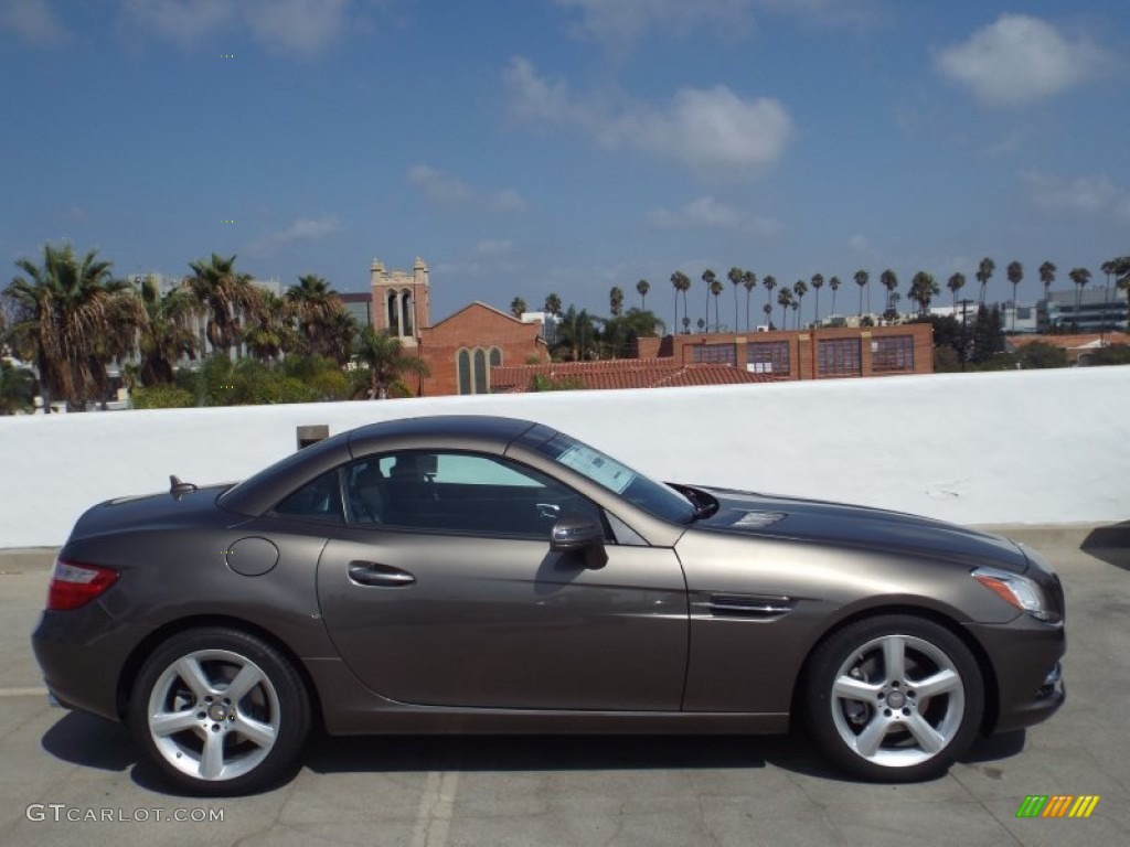2014 SLK 250 Roadster - Indium Grey Metallic / Black photo #7