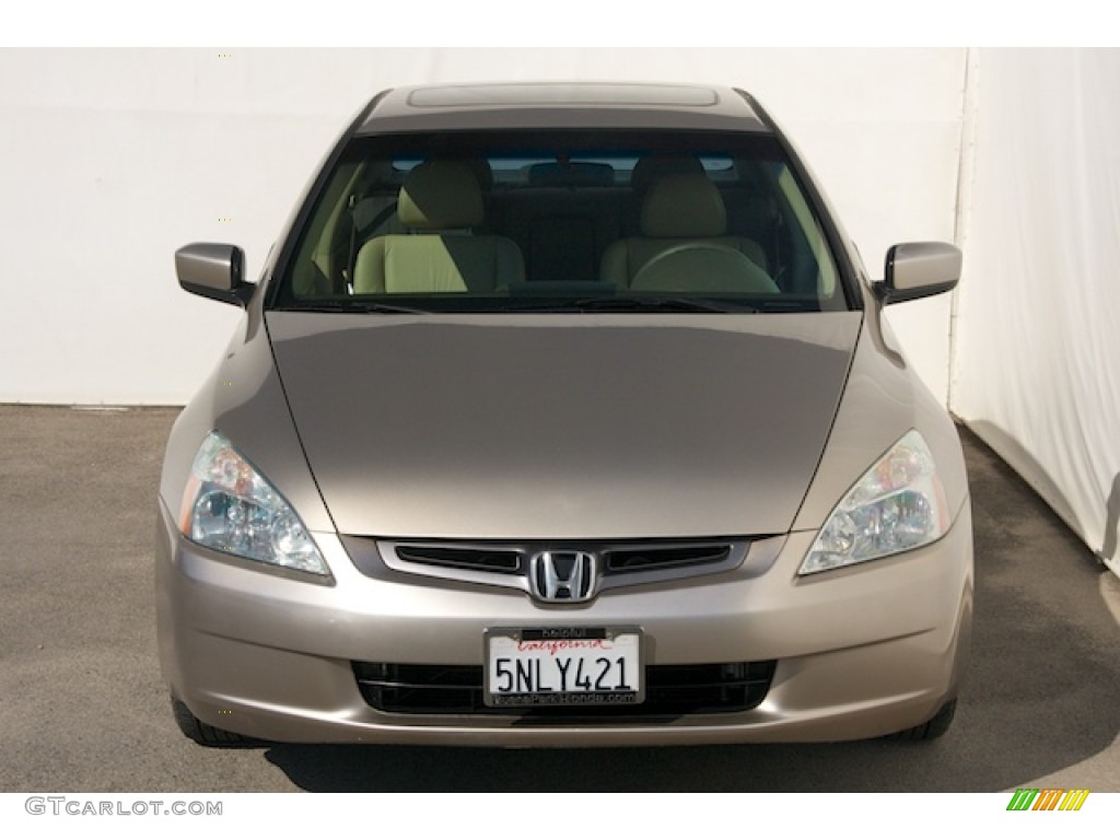 2005 Accord EX-L V6 Sedan - Desert Mist Metallic / Ivory photo #8