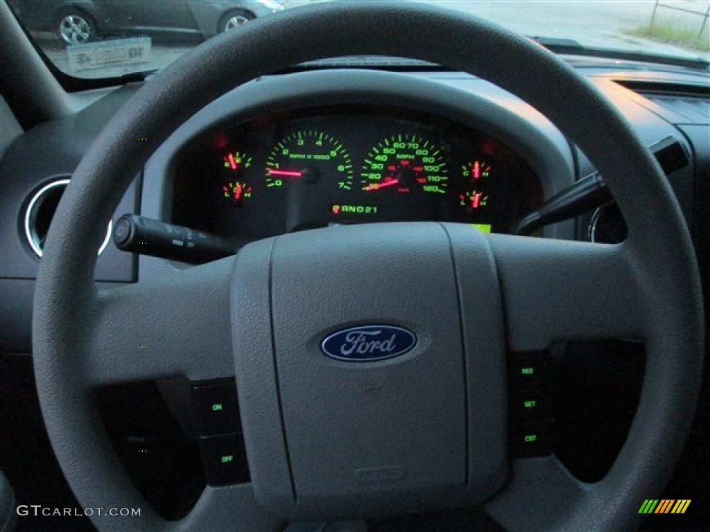 2004 F150 XLT SuperCrew - Dark Shadow Grey Metallic / Medium/Dark Flint photo #17