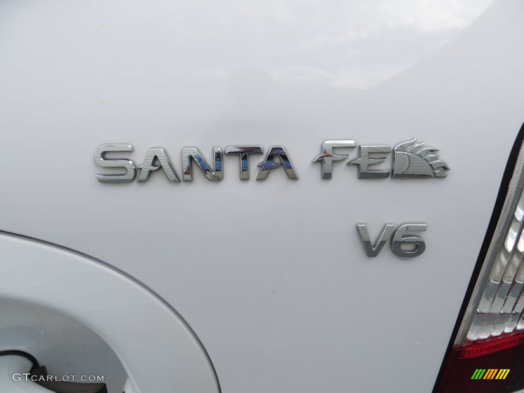 2004 Santa Fe GLS - Nordic White / Gray photo #21