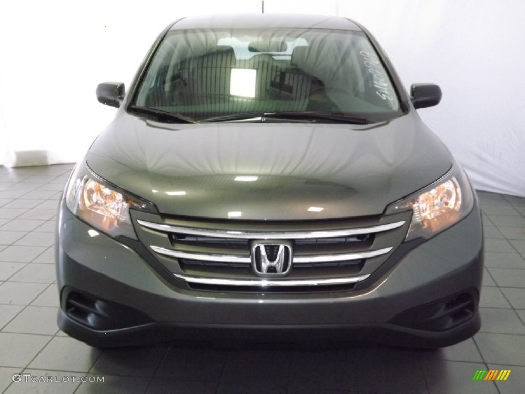 2014 CR-V LX AWD - Polished Metal Metallic / Gray photo #2