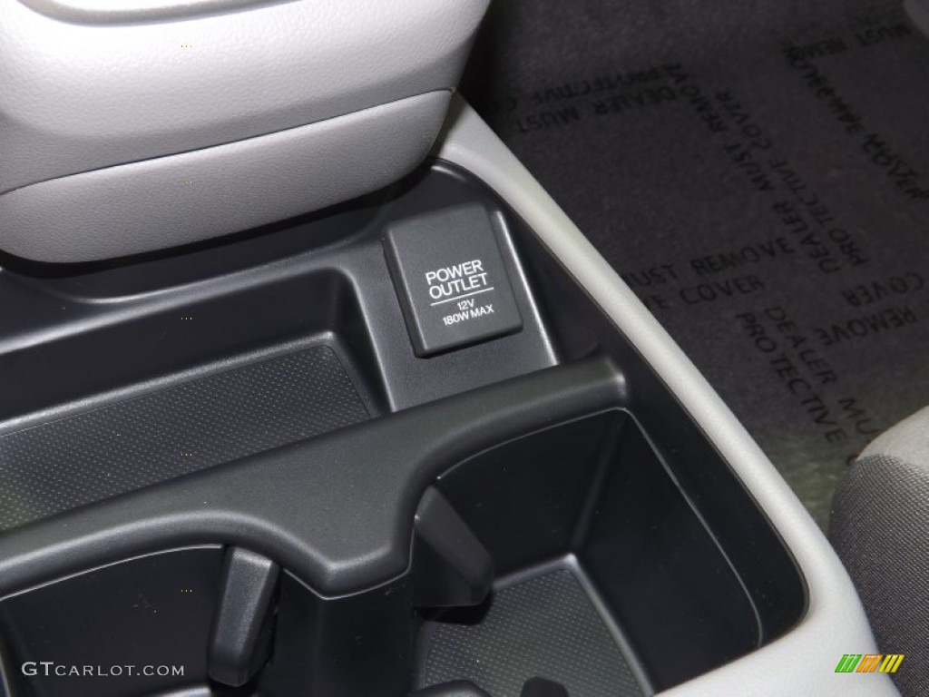 2014 CR-V LX AWD - Polished Metal Metallic / Gray photo #20