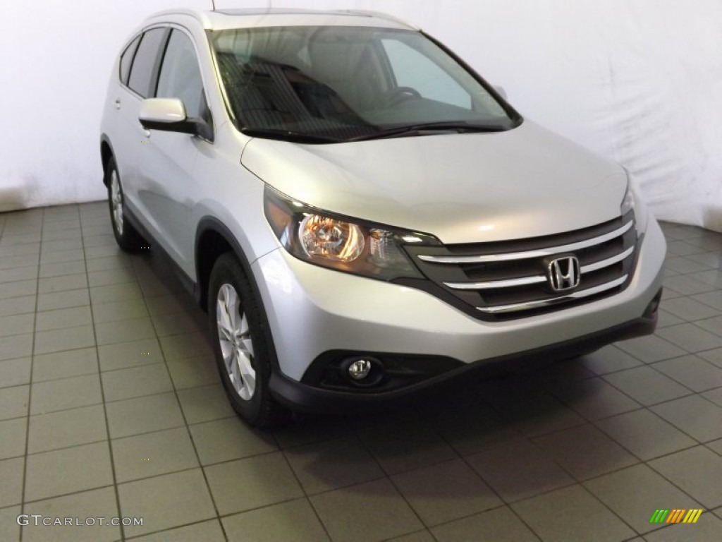 2014 CR-V EX-L - Alabaster Silver Metallic / Gray photo #1