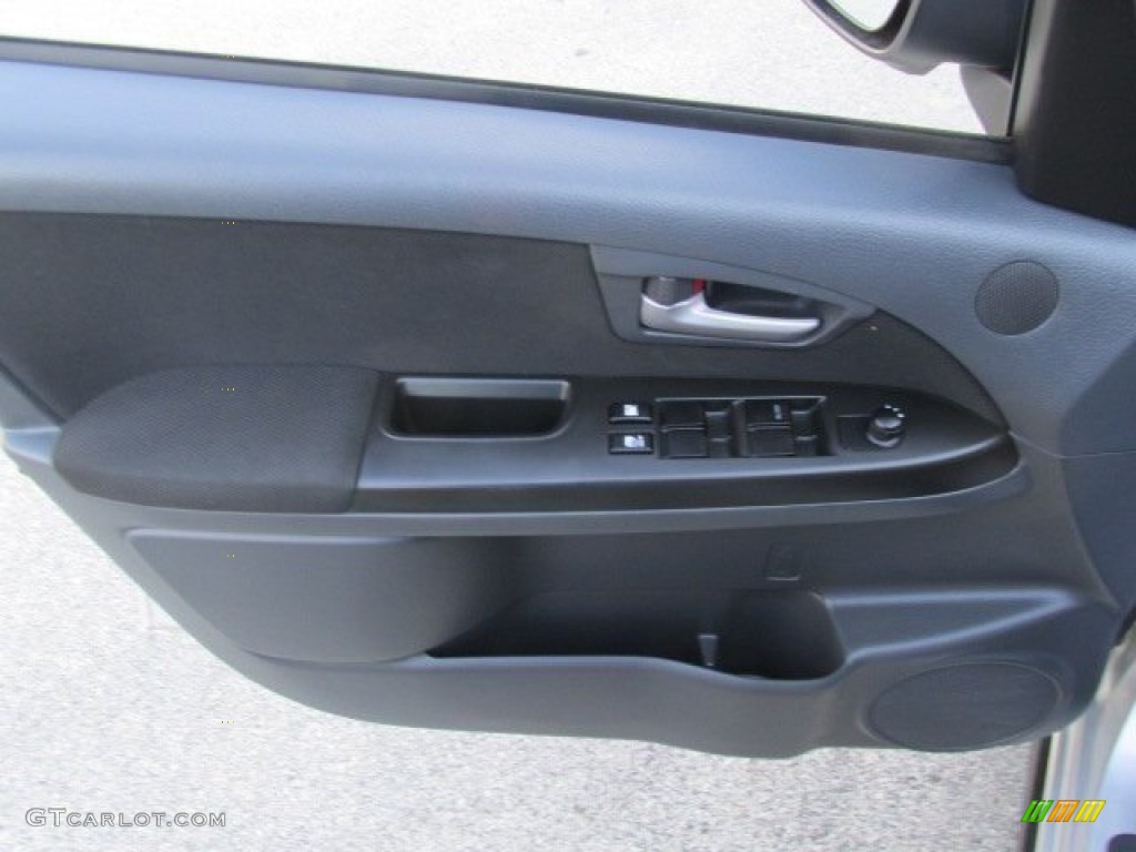 2012 SX4 Crossover AWD - Quicksilver Metallic / Black photo #14
