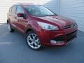 2014 Ruby Red Ford Escape Titanium 2.0L EcoBoost  photo #1