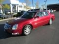 2008 Crystal Red Cadillac DTS   photo #2