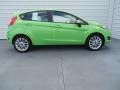 2014 Green Envy Ford Fiesta SE Hatchback  photo #3