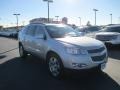 2011 Silver Ice Metallic Chevrolet Traverse LTZ AWD  photo #1