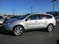 2011 Silver Ice Metallic Chevrolet Traverse LTZ AWD  photo #3