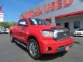 2007 Radiant Red Toyota Tundra Limited Double Cab  photo #1