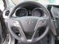 Gray 2014 Hyundai Santa Fe Sport FWD Steering Wheel
